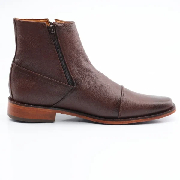 420 BOTIN FORMAL CUERO PLENAFLOR (MATE) SUELA CUERO - Imagen 5