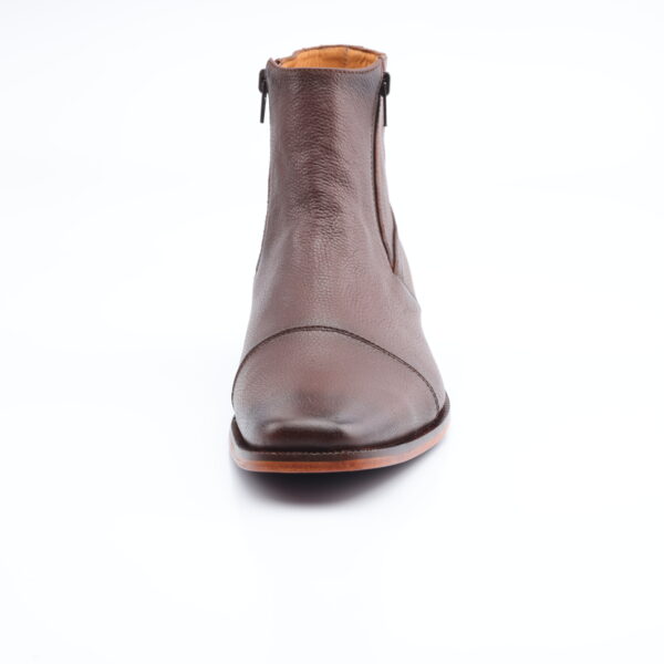 420 BOTIN FORMAL CUERO PLENAFLOR (MATE) SUELA CUERO - Imagen 12