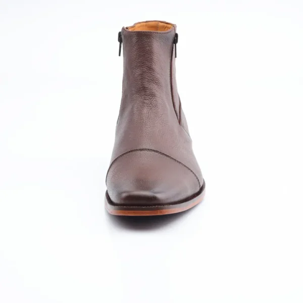 420 BOTIN FORMAL CUERO PLENAFLOR (MATE) SUELA CUERO - Imagen 6