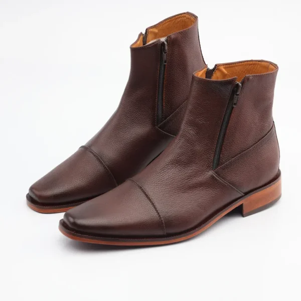 420 BOTIN FORMAL CUERO PLENAFLOR (MATE) SUELA CUERO