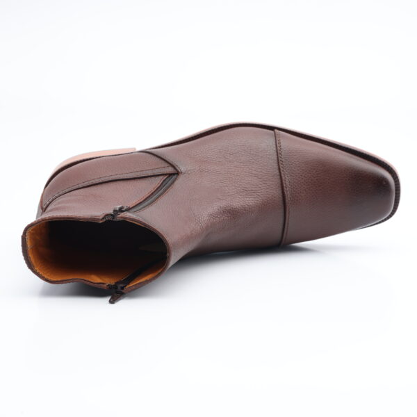 420 BOTIN FORMAL CUERO PLENAFLOR (MATE) SUELA CUERO - Imagen 14