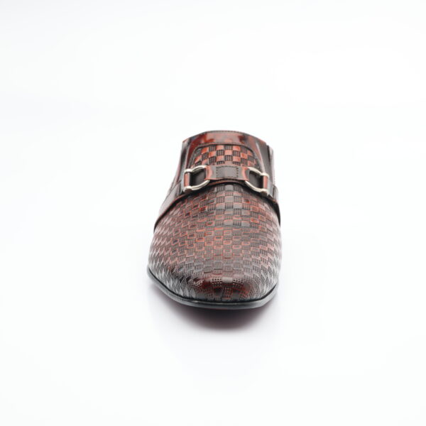 1109 ZAPATO MOCASIN CUERO RIVIERA (BRILLANTE) SUELA CUERO - Imagen 5