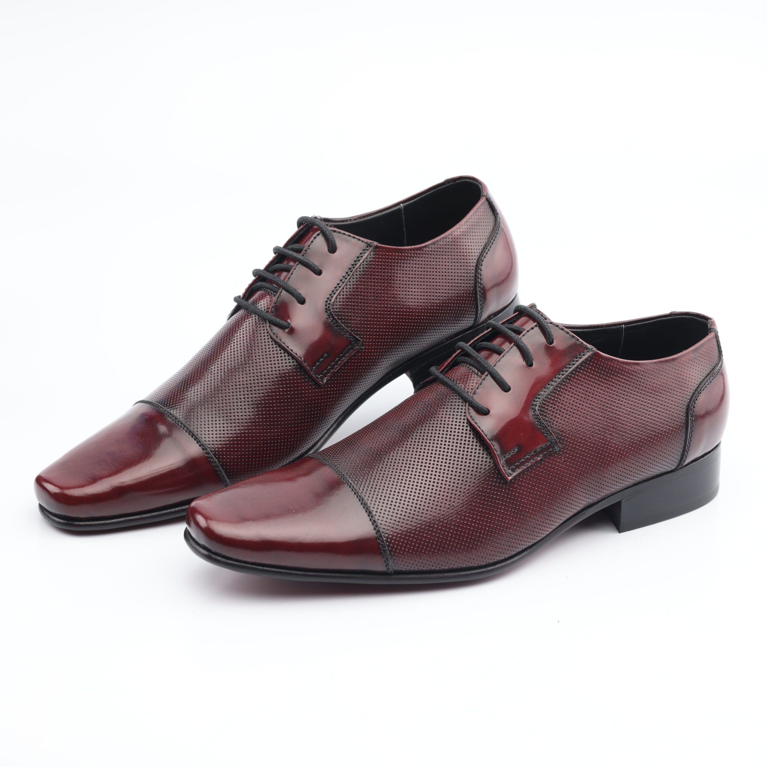 1101 ZAPATO AMARRAR CUERO RIVIERA (BRILLANTE)