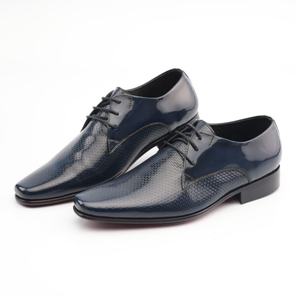 1110B ZAPATO AMARRAR CUERO RIVIERA (BRILLANTE) SUELA CUERO