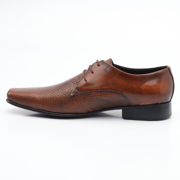 1110B ZAPATO AMARRAR CUERO RIVIERA (BRILLANTE) SUELA CUERO - Imagen 8