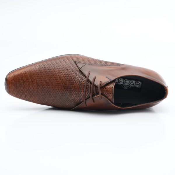 1110B ZAPATO AMARRAR CUERO RIVIERA (BRILLANTE) SUELA CUERO - Imagen 17