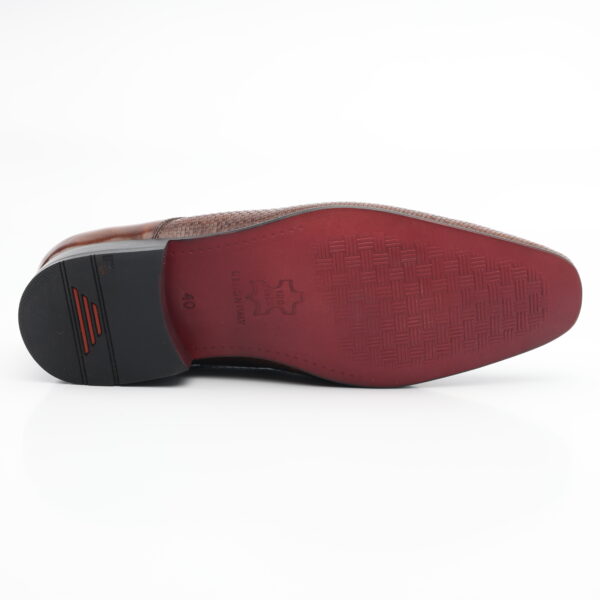 1110B ZAPATO AMARRAR CUERO RIVIERA (BRILLANTE) SUELA CUERO - Imagen 16