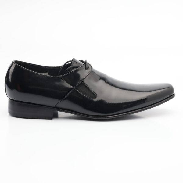 1110 ZAPATO AMARRAR CUERO RIVIERA (BRILLANTE) SUELA CUERO - Imagen 6
