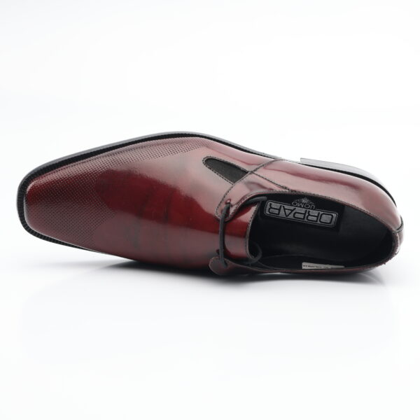 1115B ZAPATO AMARRAR CUERO RIVIERA (BRILLANTE) SUELA CUERO - Imagen 5