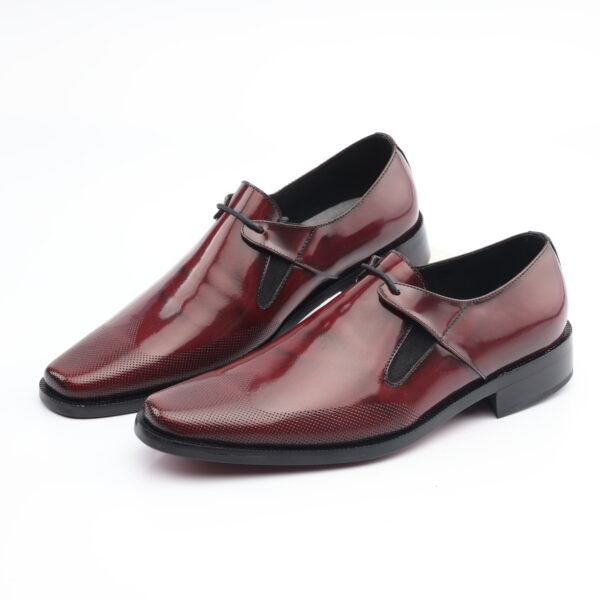 1115B ZAPATO AMARRAR CUERO RIVIERA (BRILLANTE) SUELA CUERO