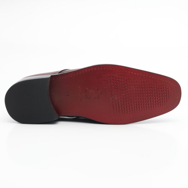 1115B ZAPATO AMARRAR CUERO RIVIERA (BRILLANTE) SUELA CUERO - Imagen 4