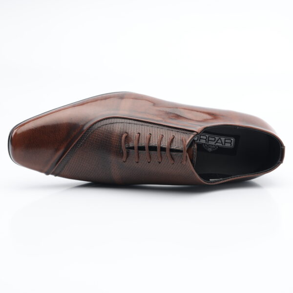 1118 ZAPATO AMARRAR CUERO RIVIERA (BRILLANTE) SUELA CUERO - Imagen 11