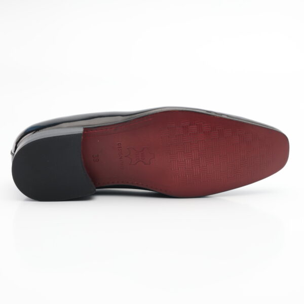 1118 ZAPATO AMARRAR CUERO RIVIERA (BRILLANTE) SUELA CUERO - Imagen 3