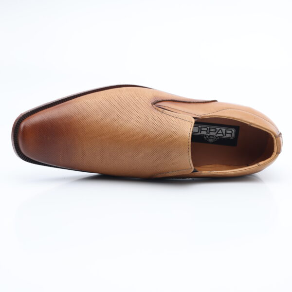 1119 ZAPATO MOCASIN CUERO PLENAFLOR (MATE) SUELA CUERO - Imagen 4