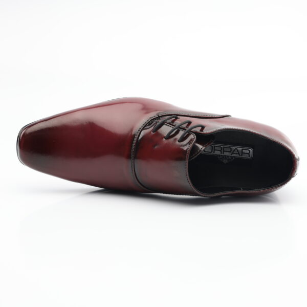 1120 ZAPATO MOCASIN CUERO RIVIERA (BRILLANTE) SUELA CUERO - Imagen 4