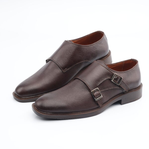 1179 ZAPATO HEBILLA CUERO PLENAFLOR (MATE) SUELA GOMA