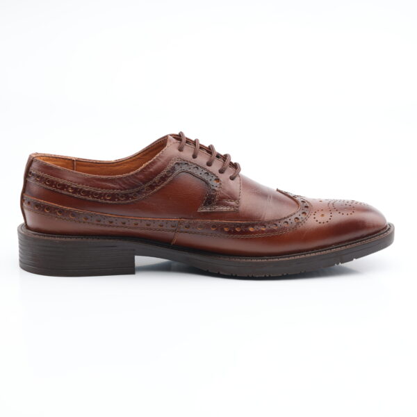 2029 ZAPATO OXFORD CUERO PLENAFLOR (MATE) SUELA GOMA - Imagen 7