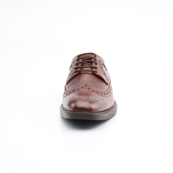 2029 ZAPATO OXFORD CUERO PLENAFLOR (MATE) SUELA GOMA - Imagen 6