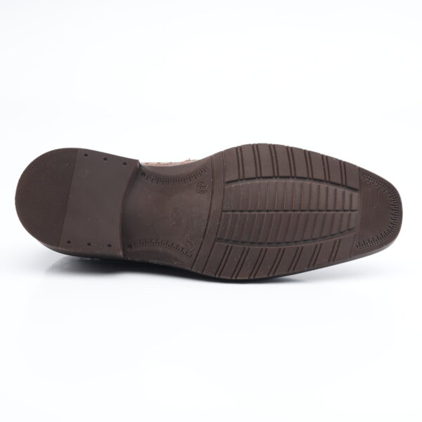 2029 ZAPATO OXFORD CUERO PLENAFLOR (MATE) SUELA GOMA - Imagen 4