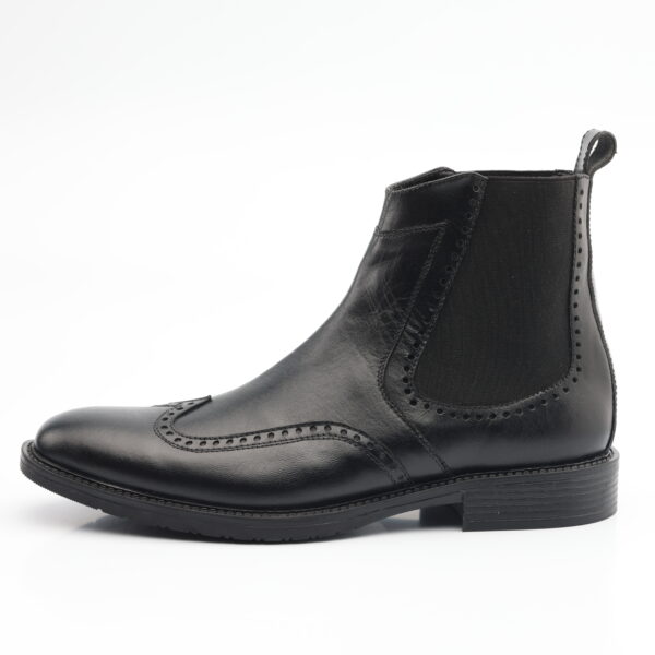 203 BOTIN CHELSEA OXFORD CUERO PLENAFLOR (MATE) SUELA GOMA - Imagen 2