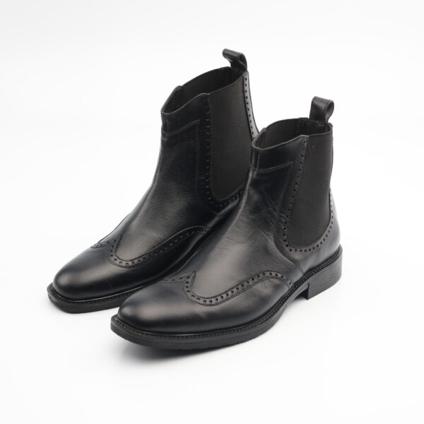 203 BOTIN CHELSEA OXFORD CUERO PLENAFLOR (MATE) SUELA GOMA