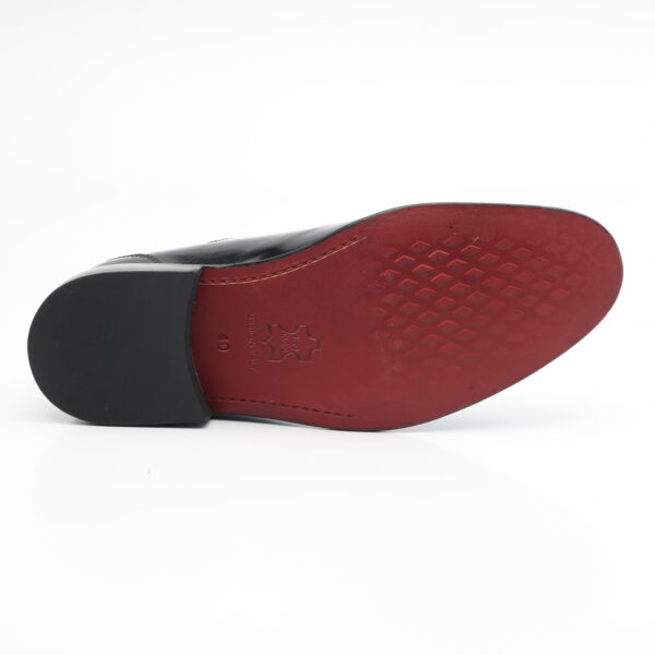 3003 ZAPATO AMARRAR CUERO RIVIERA (BRILLANTE) SUELA CUERO - Imagen 3