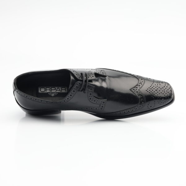 5934 ZAPATO AMARRAR OXFORD CUERO RIVIERA (BRILLANTE) SUELA CUERO - Imagen 10