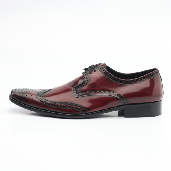 5934 ZAPATO AMARRAR OXFORD CUERO RIVIERA (BRILLANTE) SUELA CUERO - Imagen 7