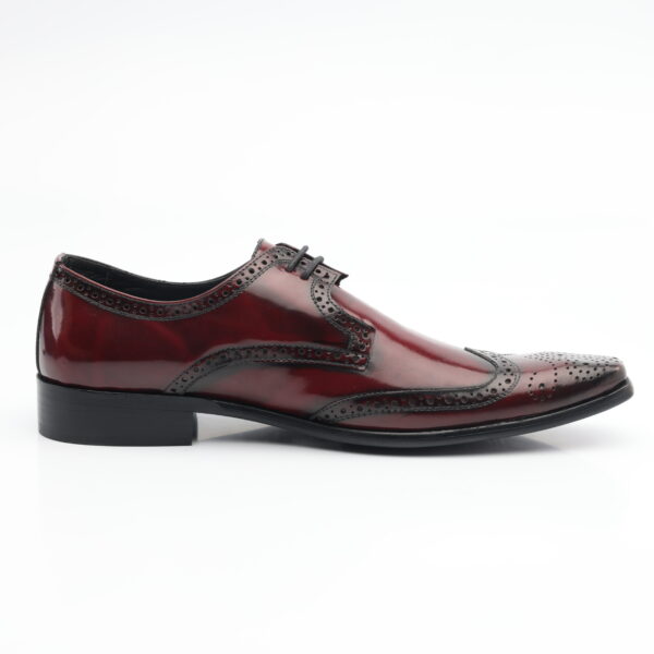 5934 ZAPATO AMARRAR OXFORD CUERO RIVIERA (BRILLANTE) SUELA CUERO - Imagen 5
