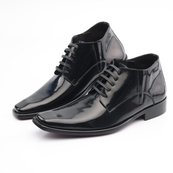 5960 BOTIN LISO AMARRAR CUERO RIVIERA (BRILLANTE) SUELA CUERO