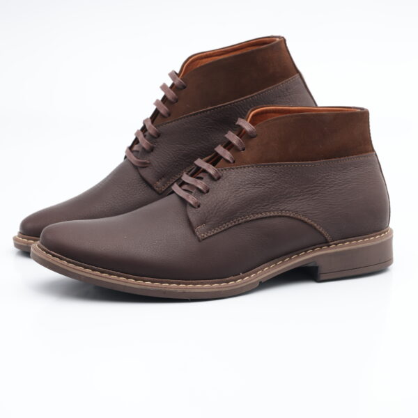 8870 BOTIN AMARRAR CUERO PLENAFLOR POR NOBUCK (MATE) SUELA CUERO