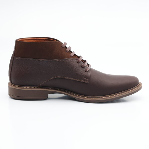 8870 BOTIN AMARRAR CUERO PLENAFLOR POR NOBUCK (MATE) SUELA CUERO - Imagen 6