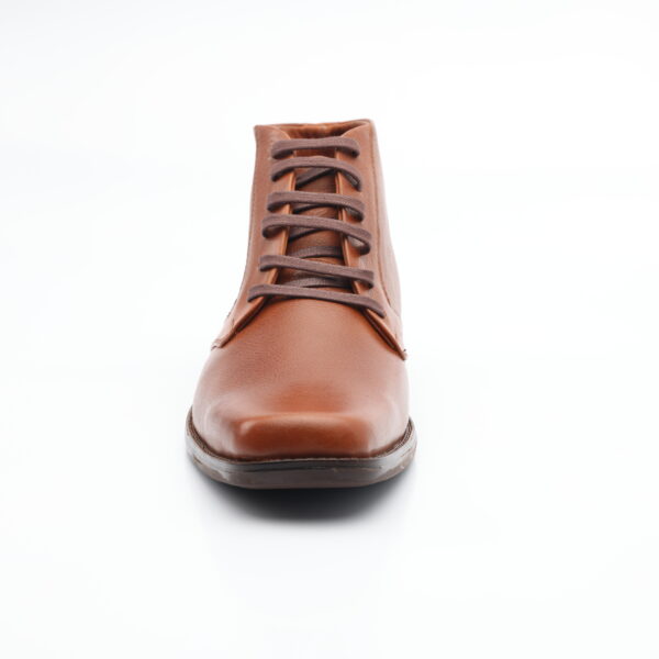 8990 BOTIN AMARRAR CUERO PLENAFLOR (MATE) SUELA GOMA - Imagen 4
