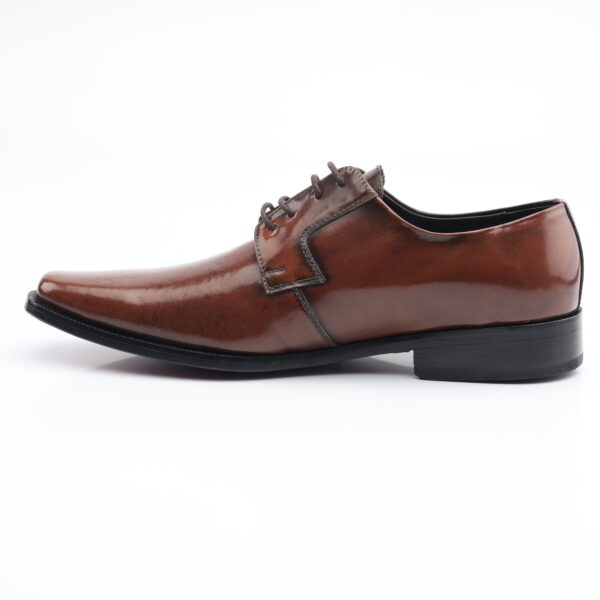 9920 ZAPATO AMARRAR CUERO RIVIERA (BRILLANTE) SUELA DE CUERO - Imagen 14
