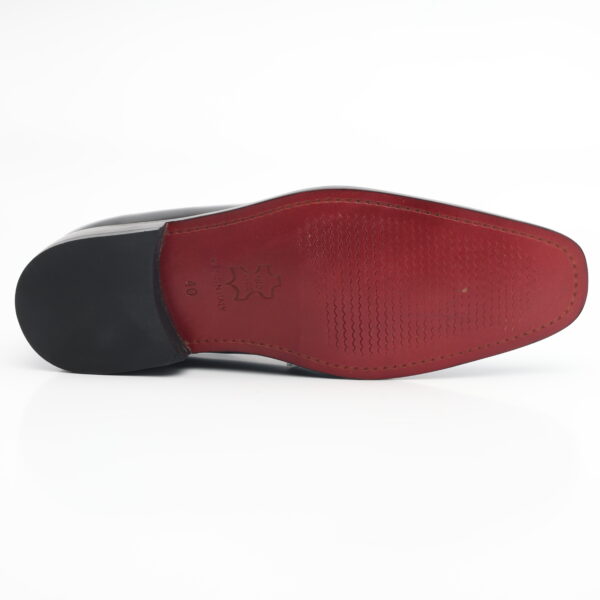9920 ZAPATO AMARRAR CUERO RIVIERA (BRILLANTE) SUELA DE CUERO - Imagen 3