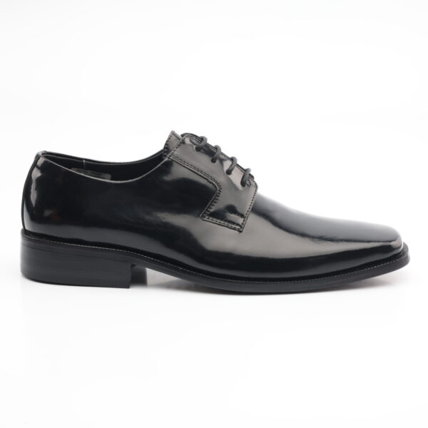 9924 ZAPATO AMARRAR CUERO RIVIERA (BRILLANTE) SUELA DE CUERO - Imagen 7